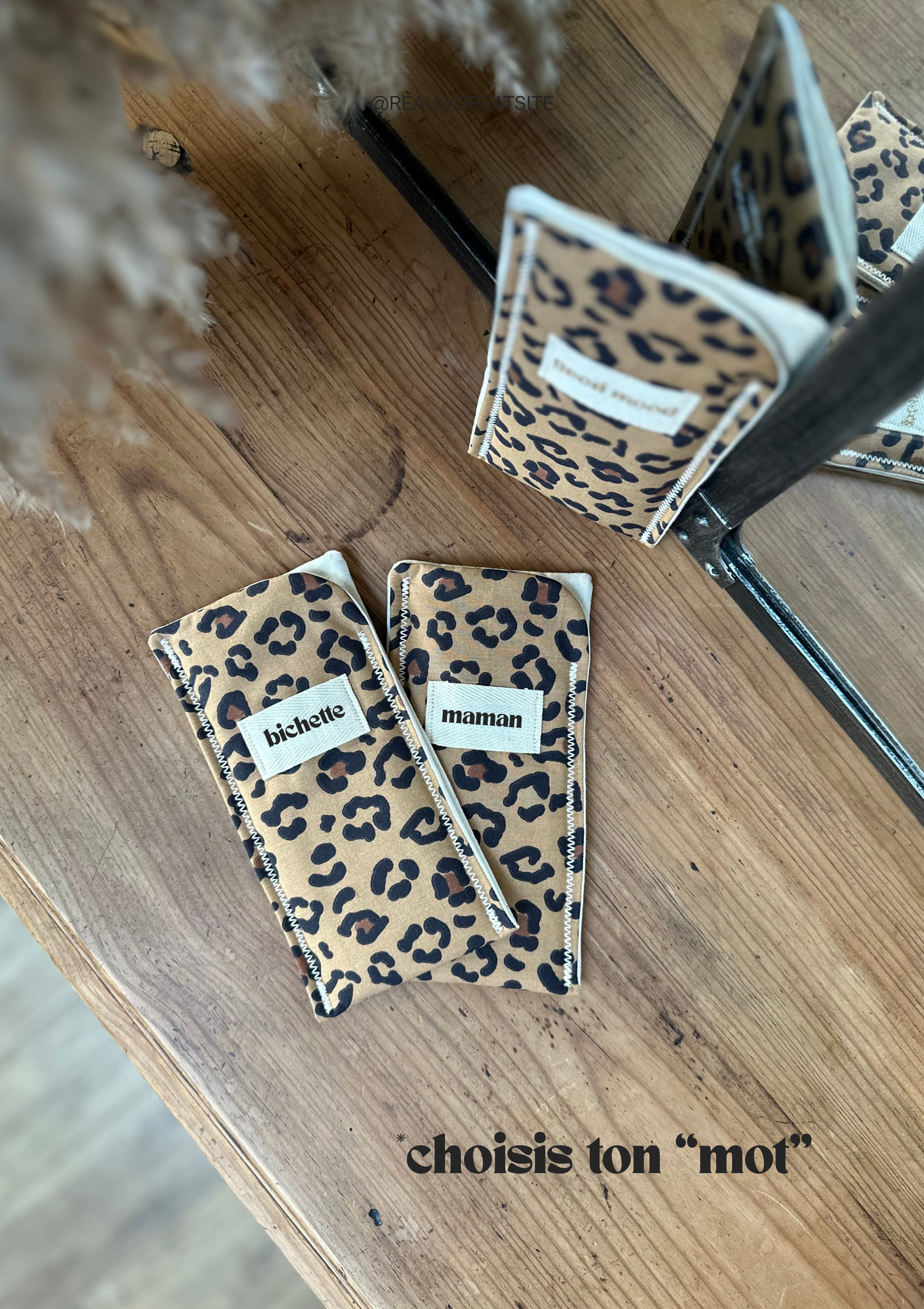 Etui à lunettes - Léo camel