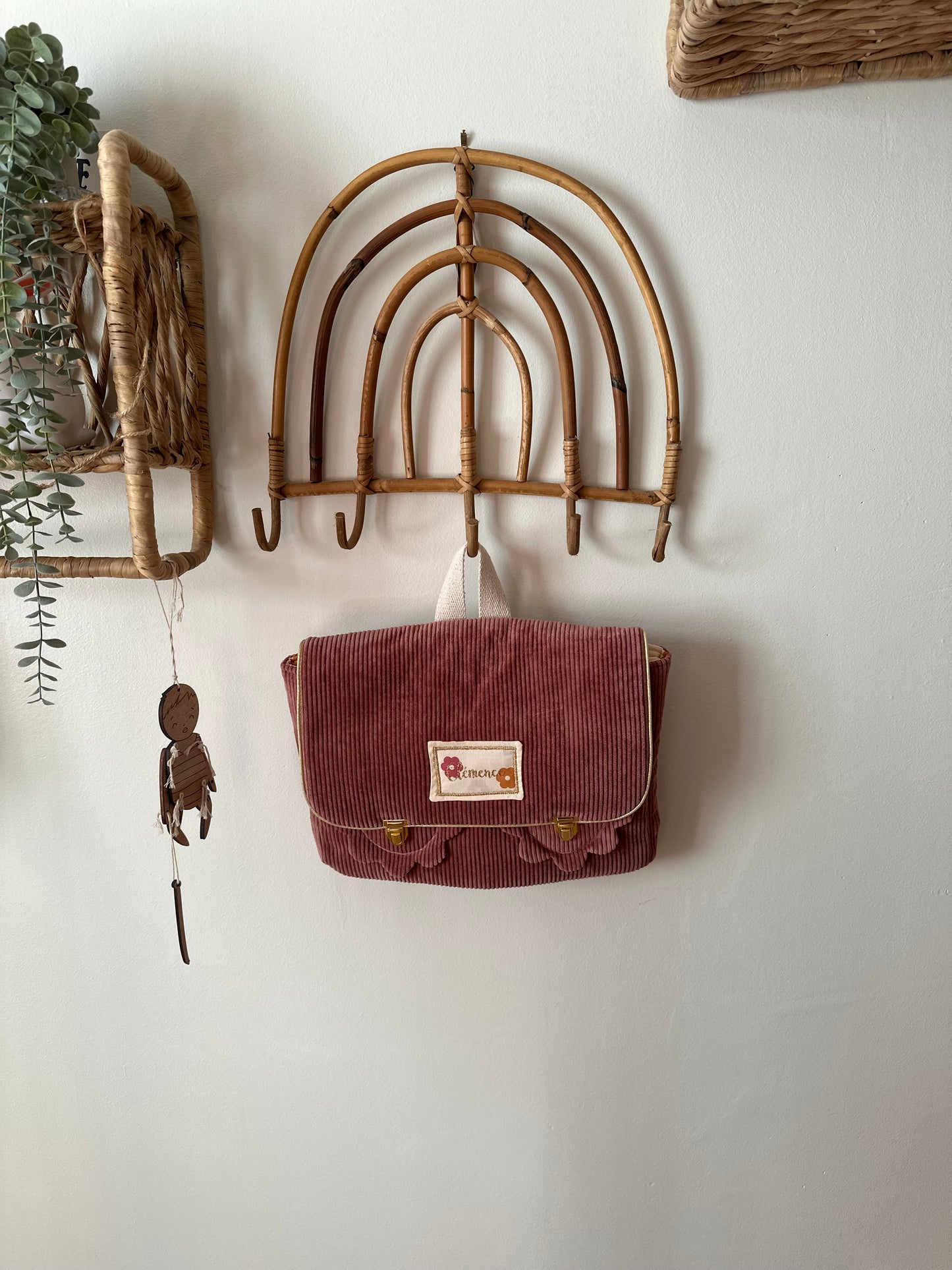 Cartable Enfant – Petite Fleur 🌸