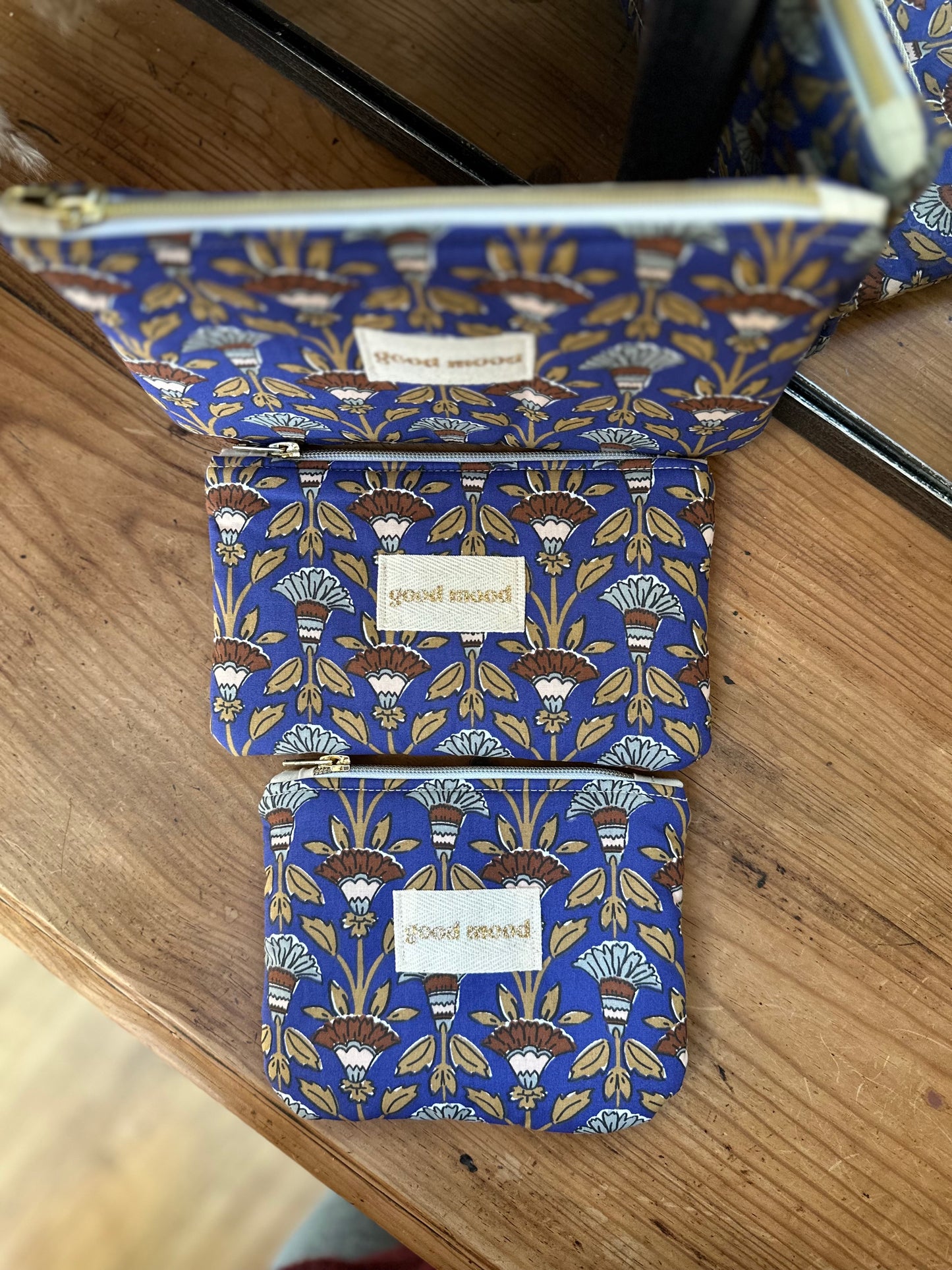 Pochette Medium - Indie blue