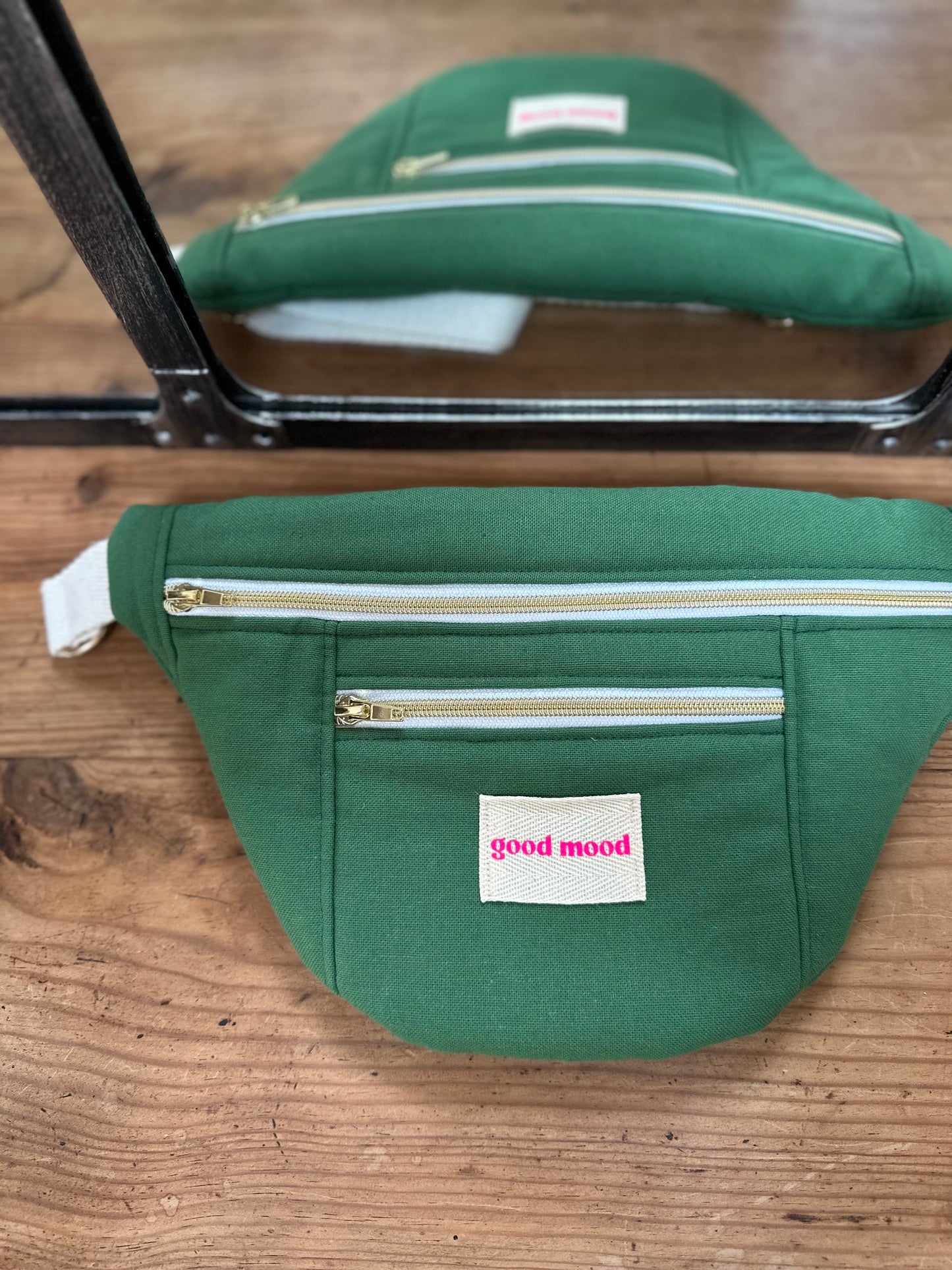 Sac Banane - Happy Mood - Vert peps