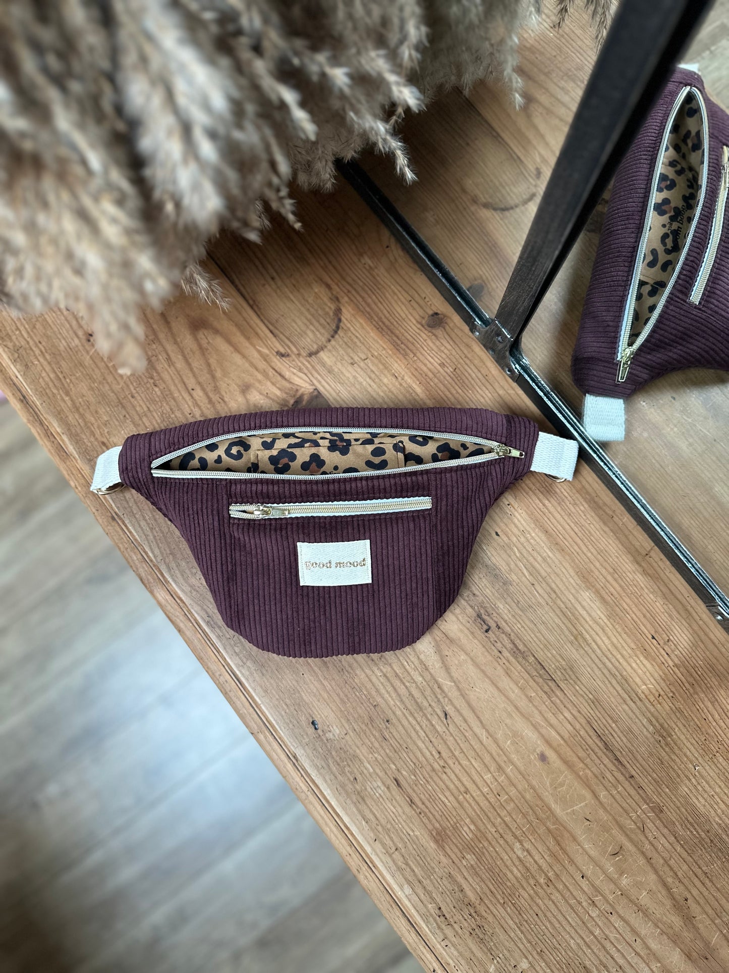 Sac Banane Midi - Velvet Vibe - Personnalisable