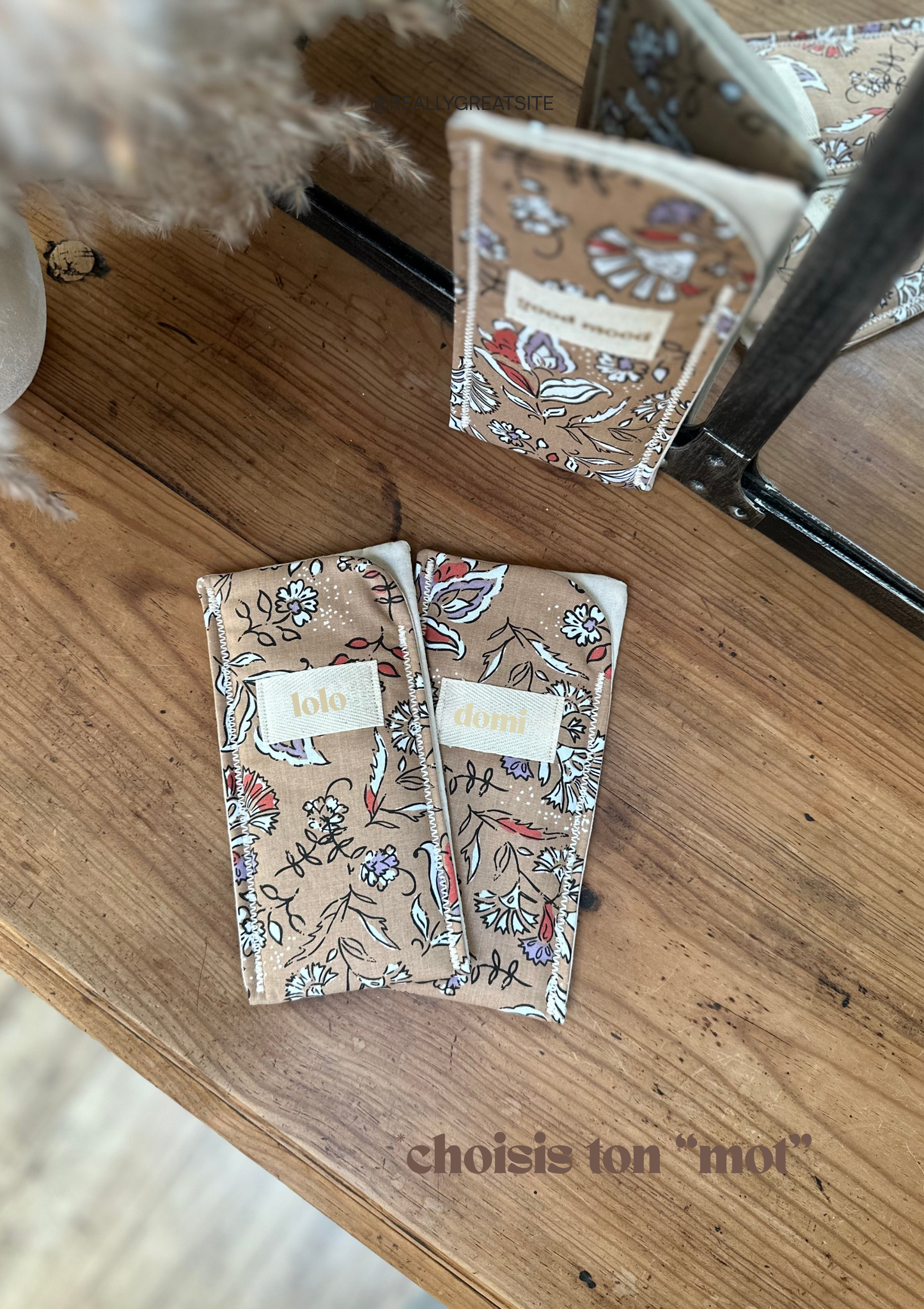 Etui à lunettes - Indie sable