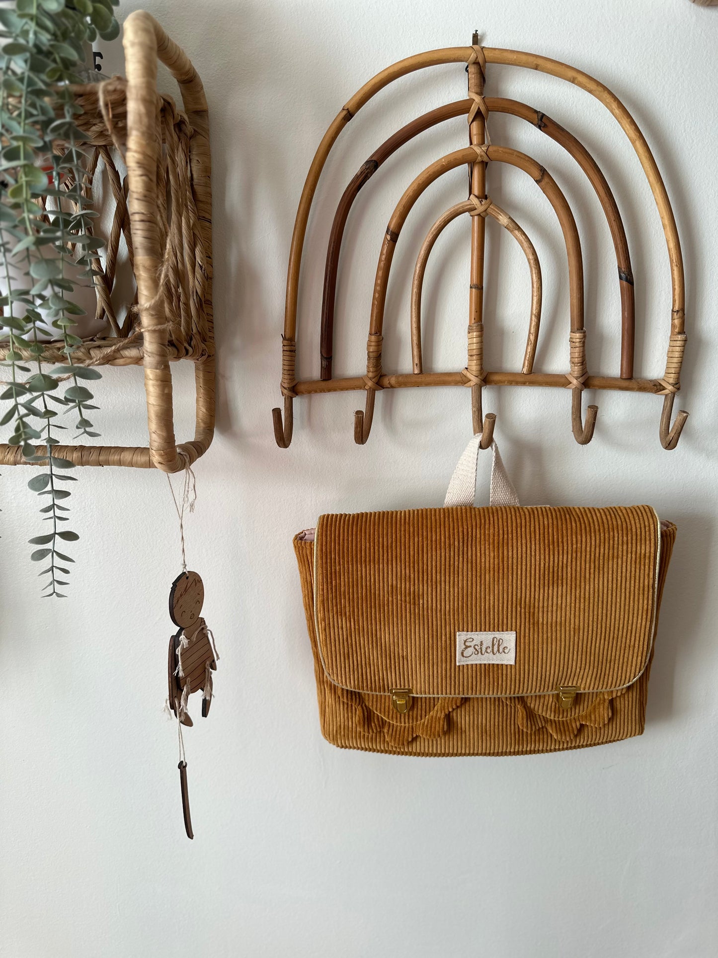 Cartable Enfant – Petite Fleur 🌸