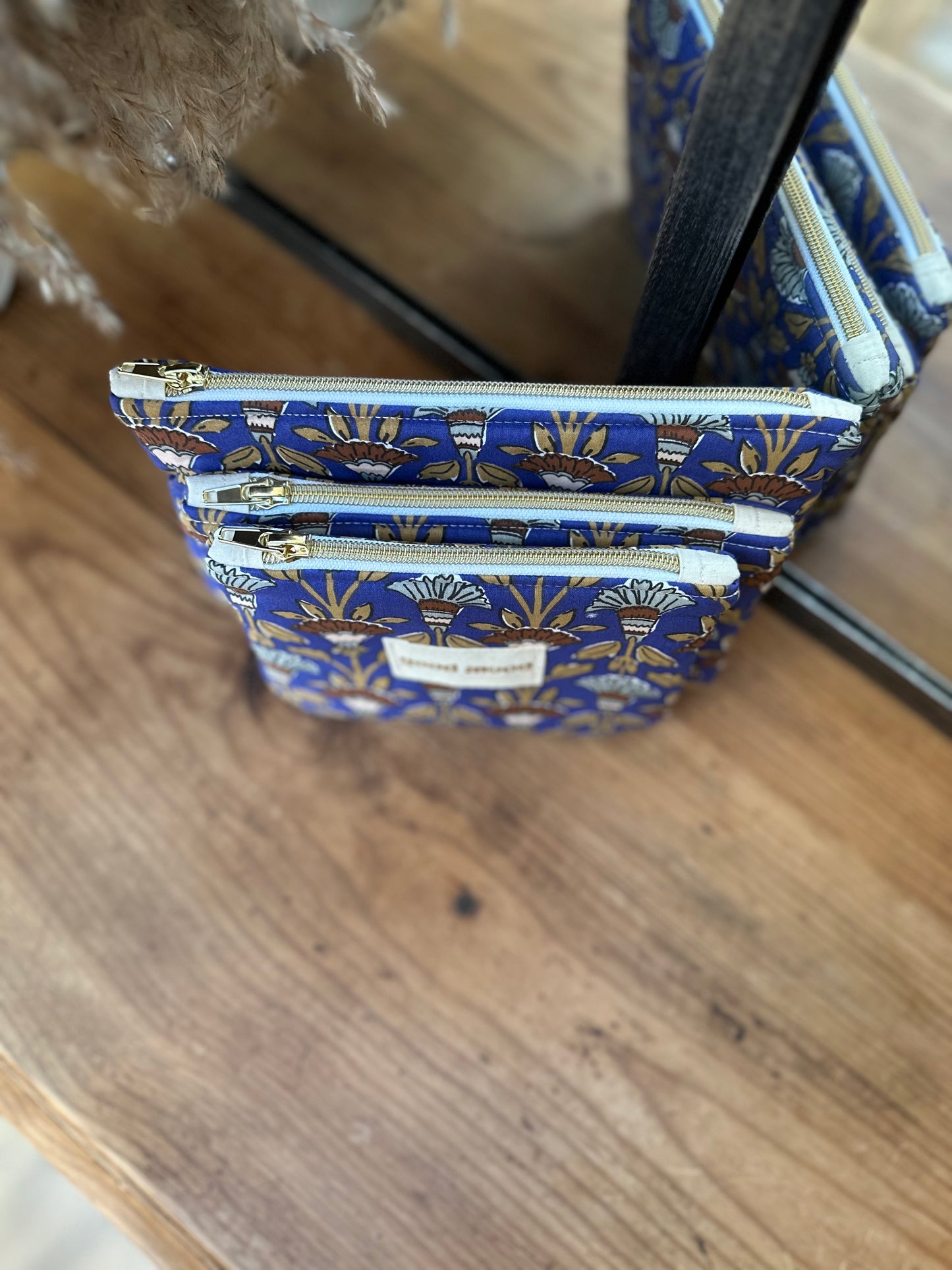 Pochette Mini - Indie blue