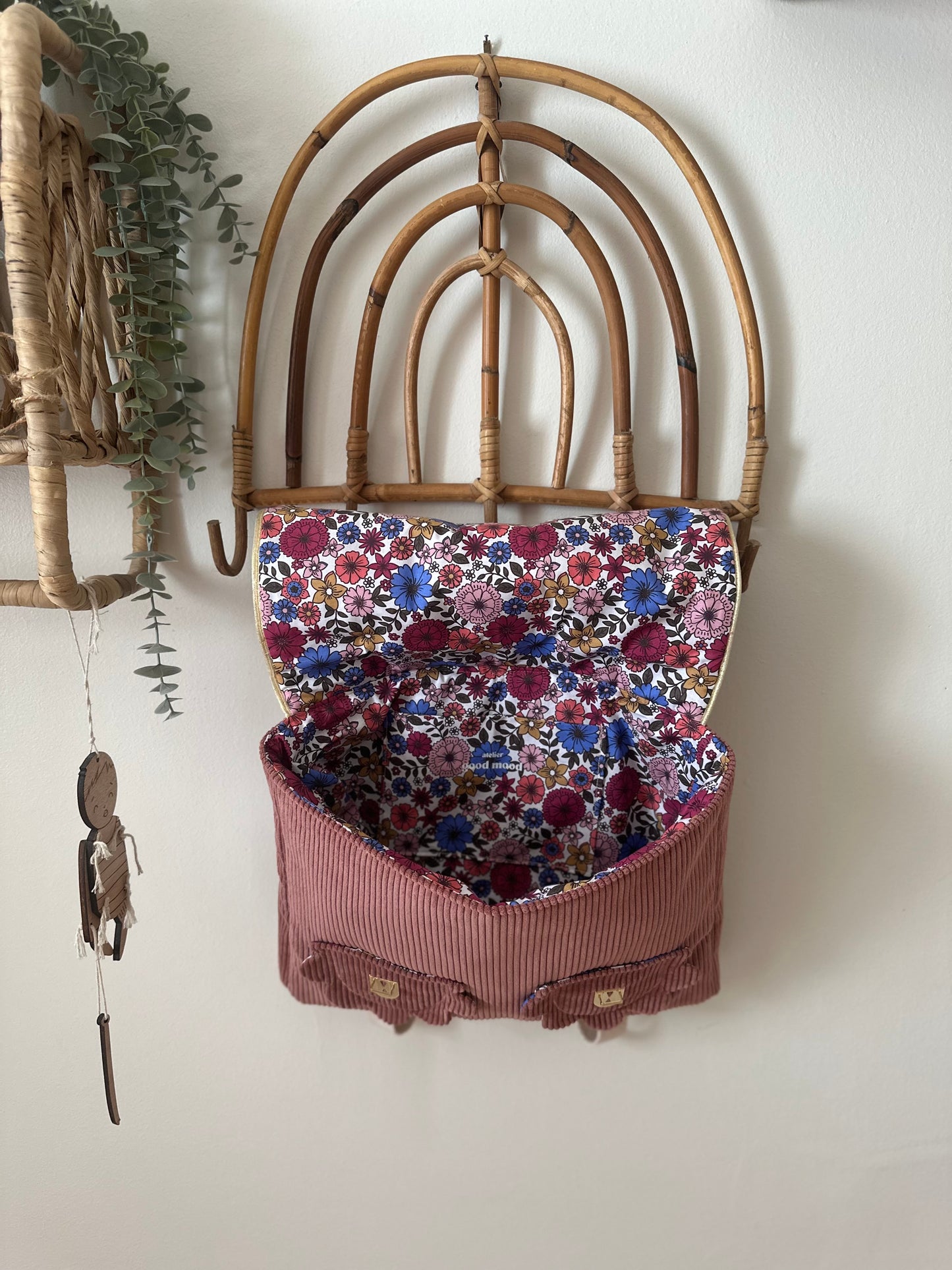 Cartable Enfant – Petite Fleur 🌸