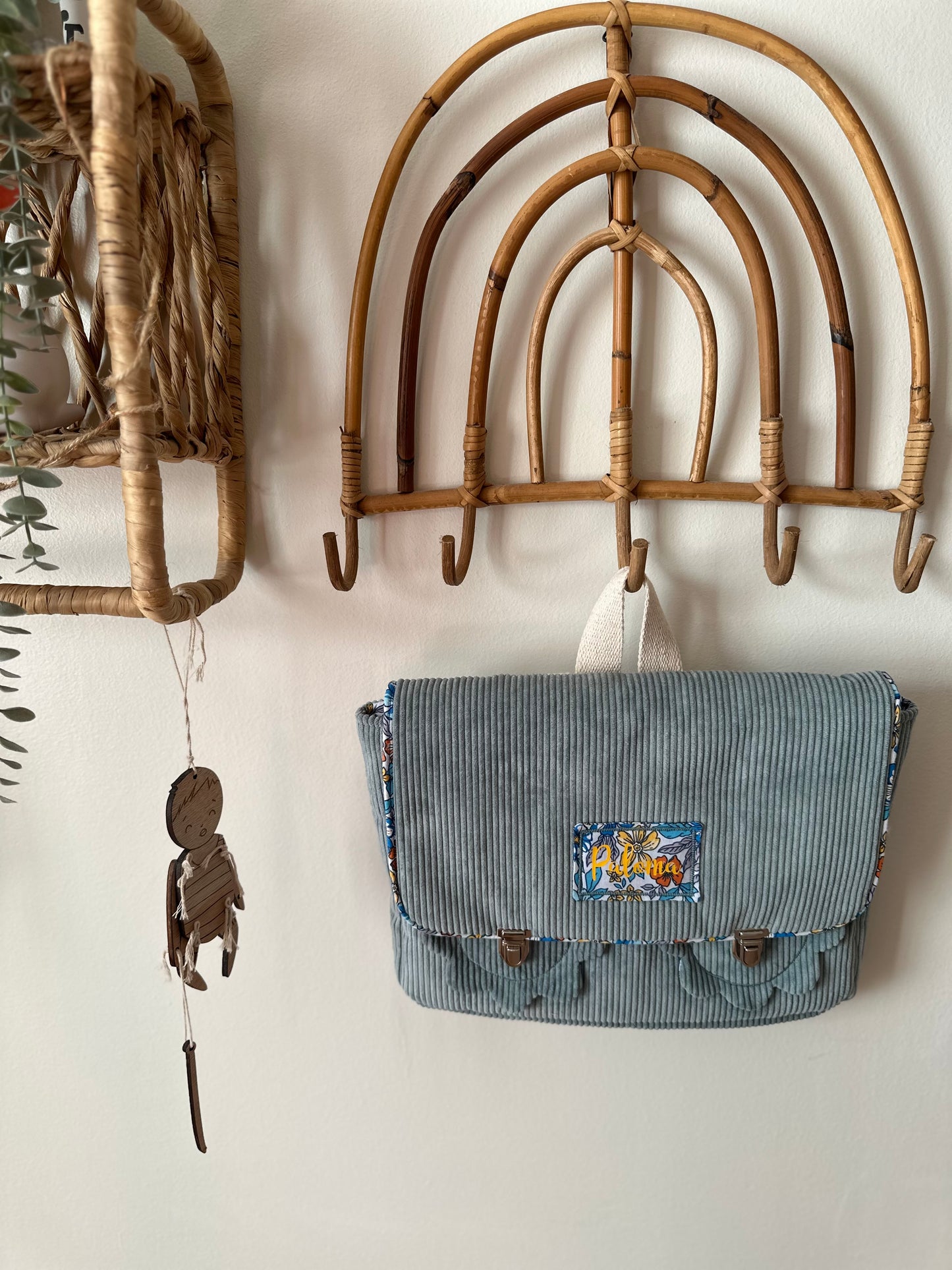 Cartable Enfant – Petite Fleur 🌸