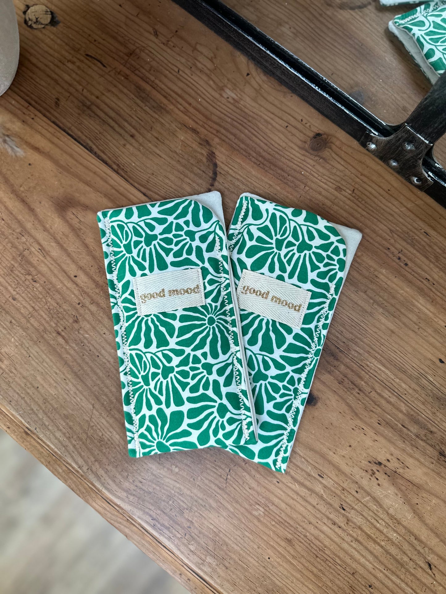 Etui à lunettes - Marg/Ecru