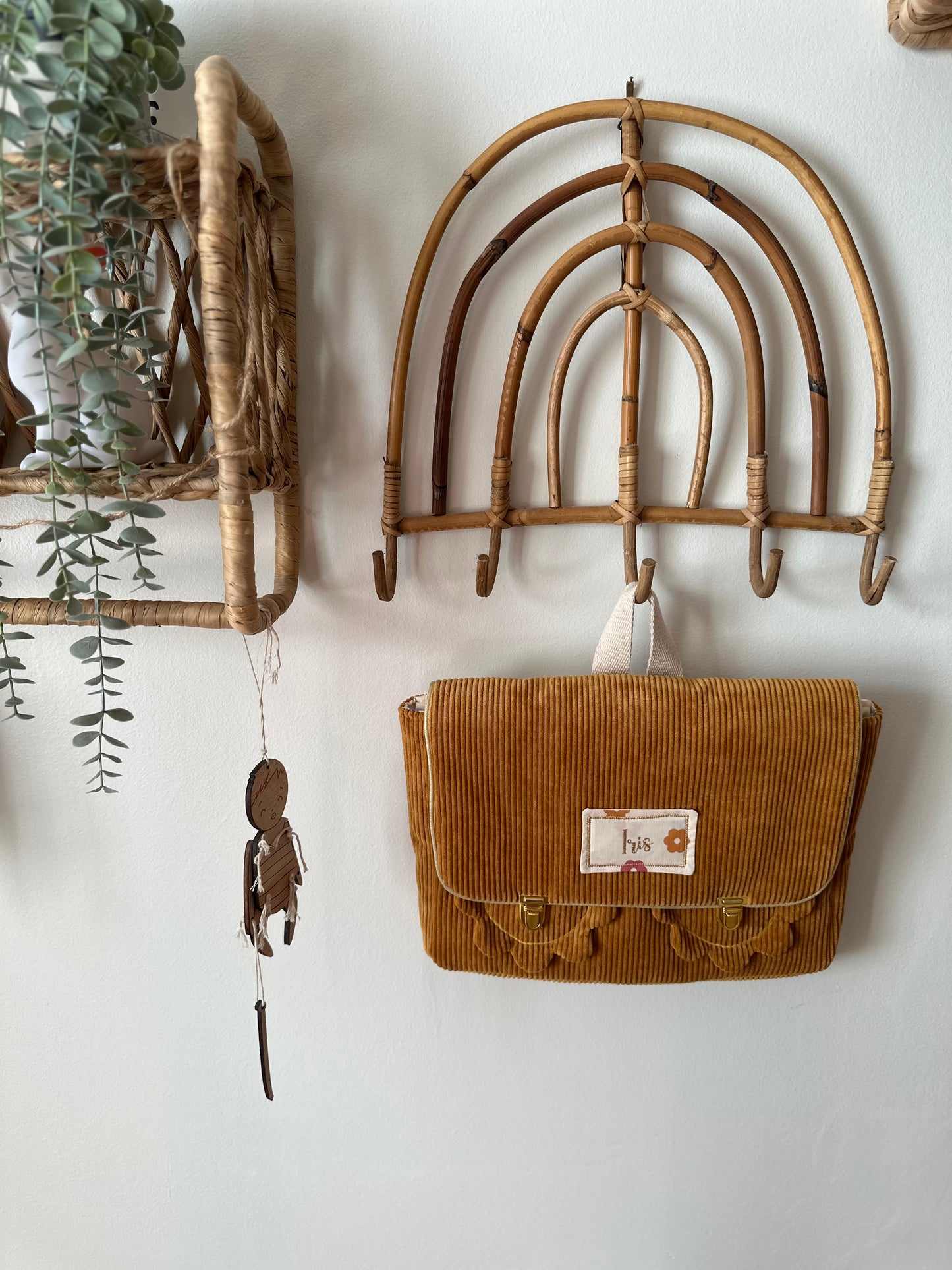 Cartable Enfant – Petite Fleur 🌸