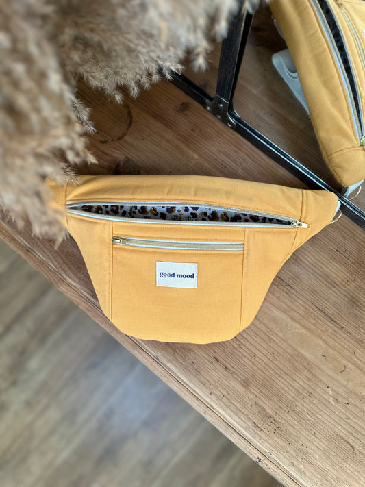 Sac Banane -  Happy Mood - Jaune doré