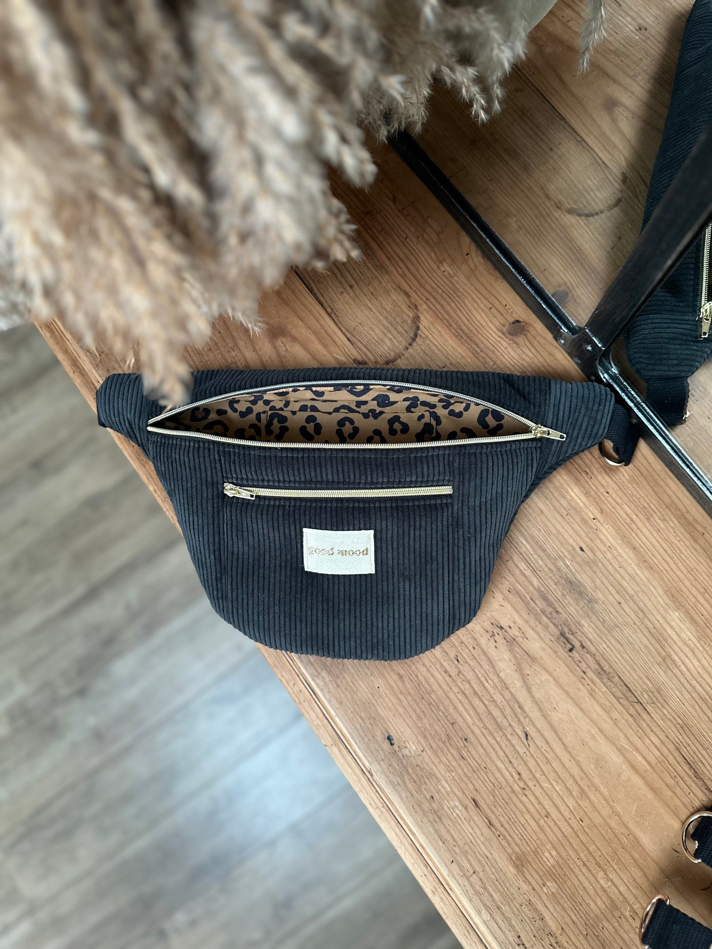 Sac Banane Midi - Velvet Vibe - Personnalisable