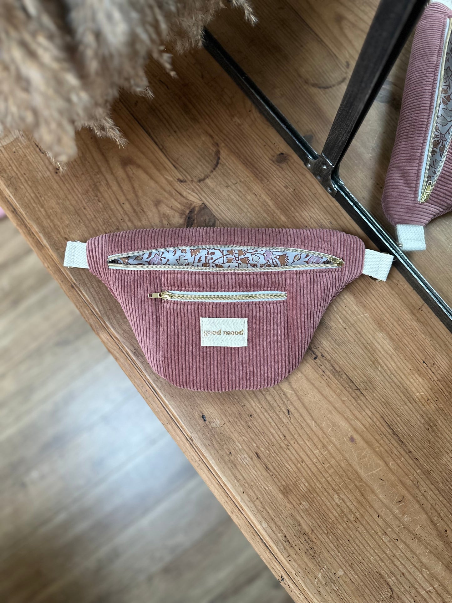 Sac Banane Midi - Velvet Vibe - Personnalisable