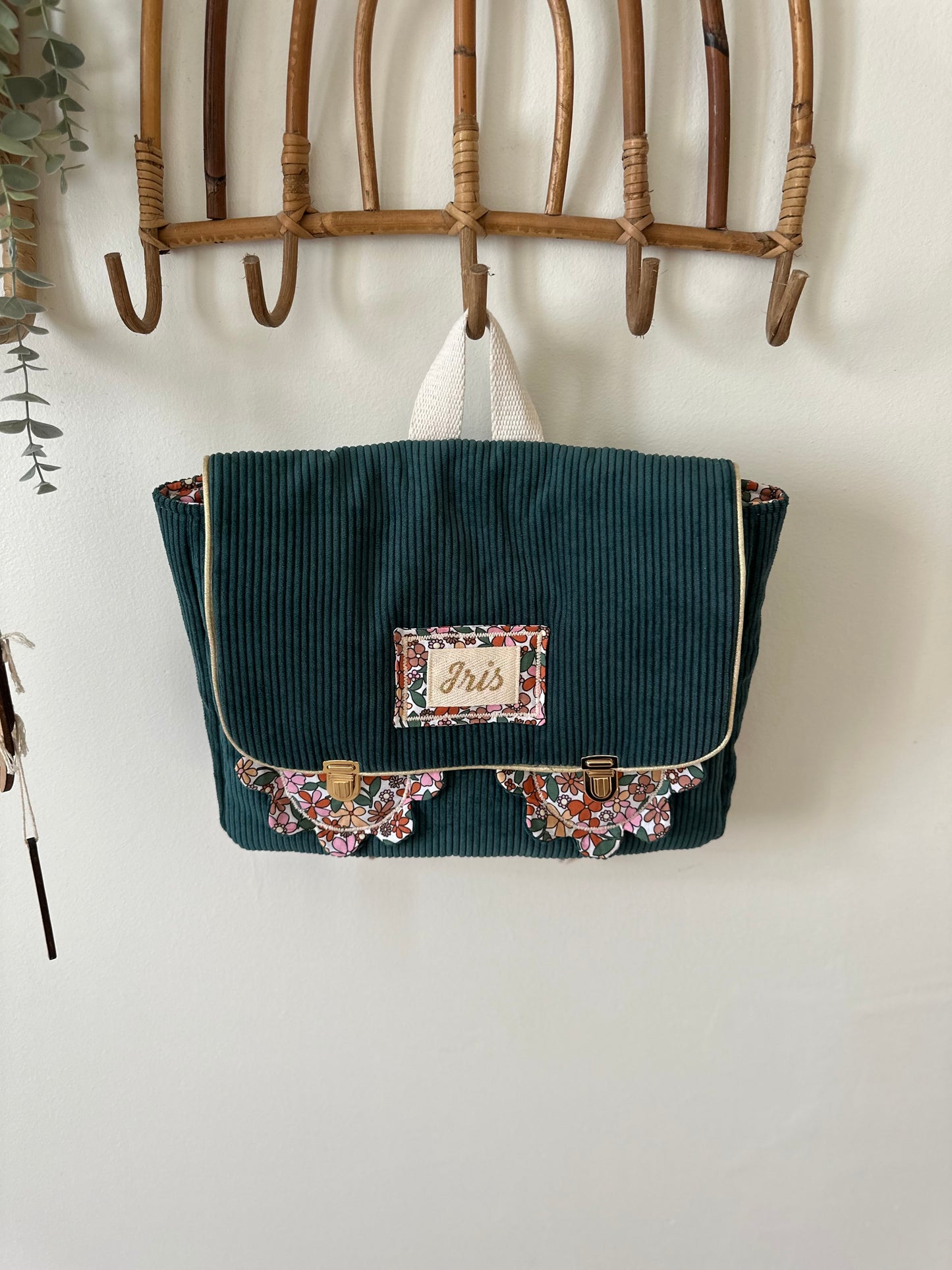 Cartable Enfant – Petite Fleur 🌸