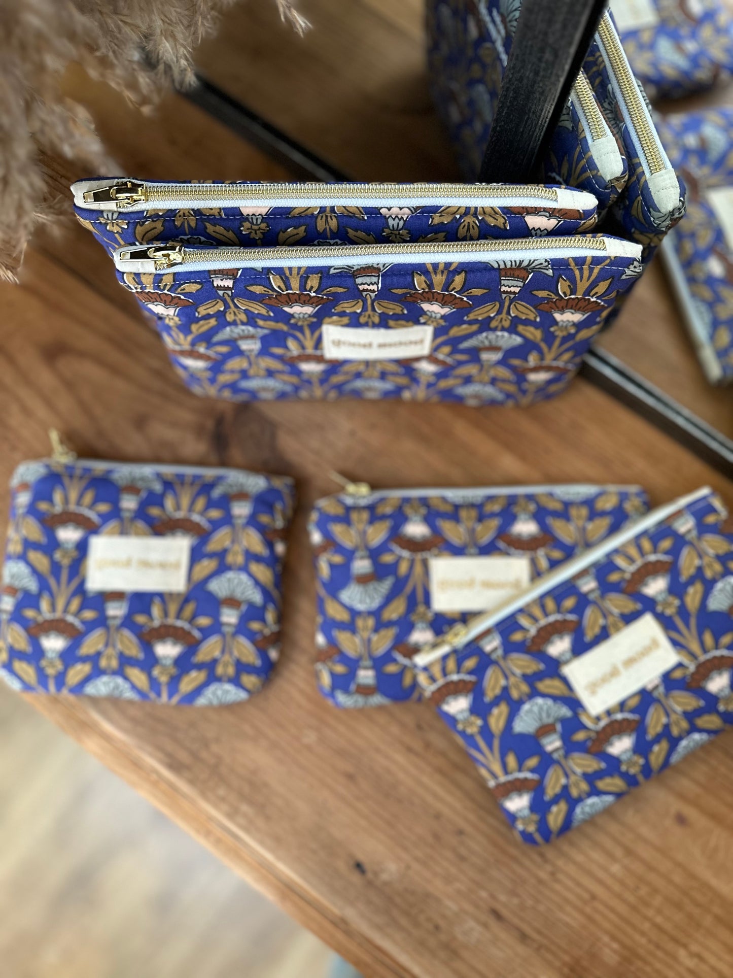 Pochette Mini - Indie blue