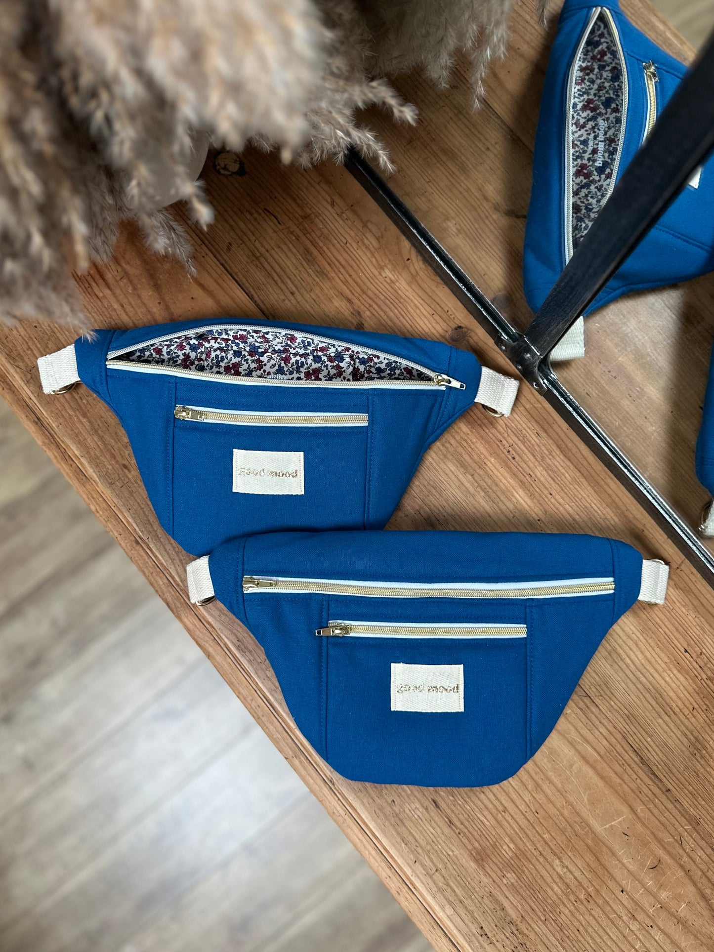 Sacs banane - Intemporelle Bleu roi