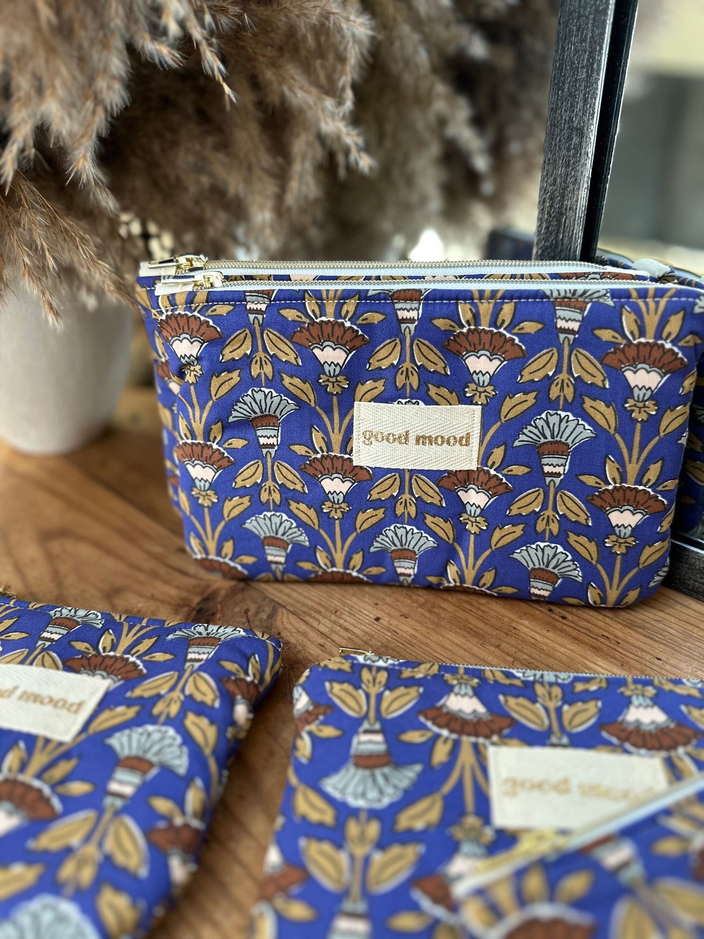 Pochette Medium - Indie blue