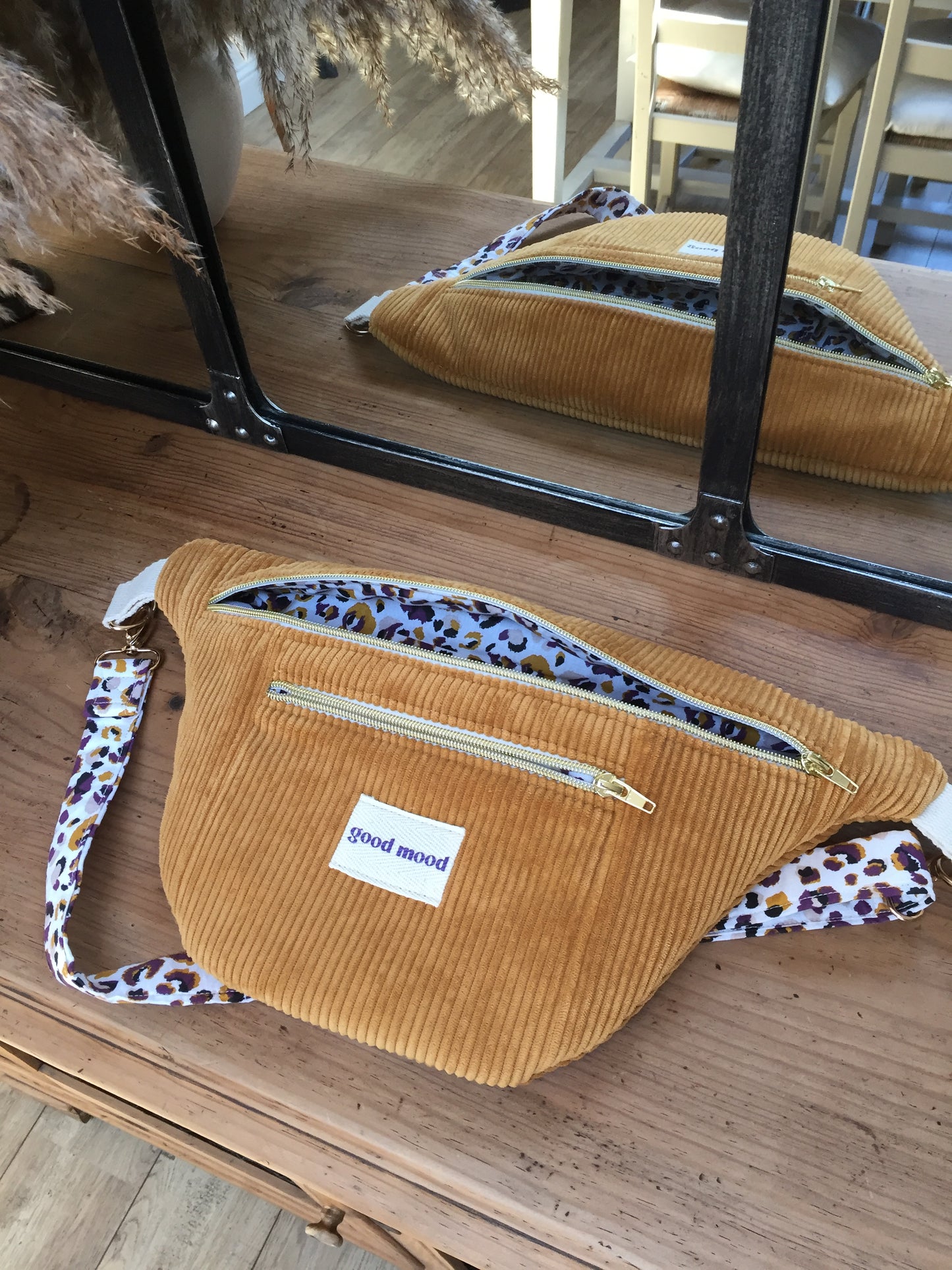 Sac Banane Midi - Velvet Vibe - Personnalisable