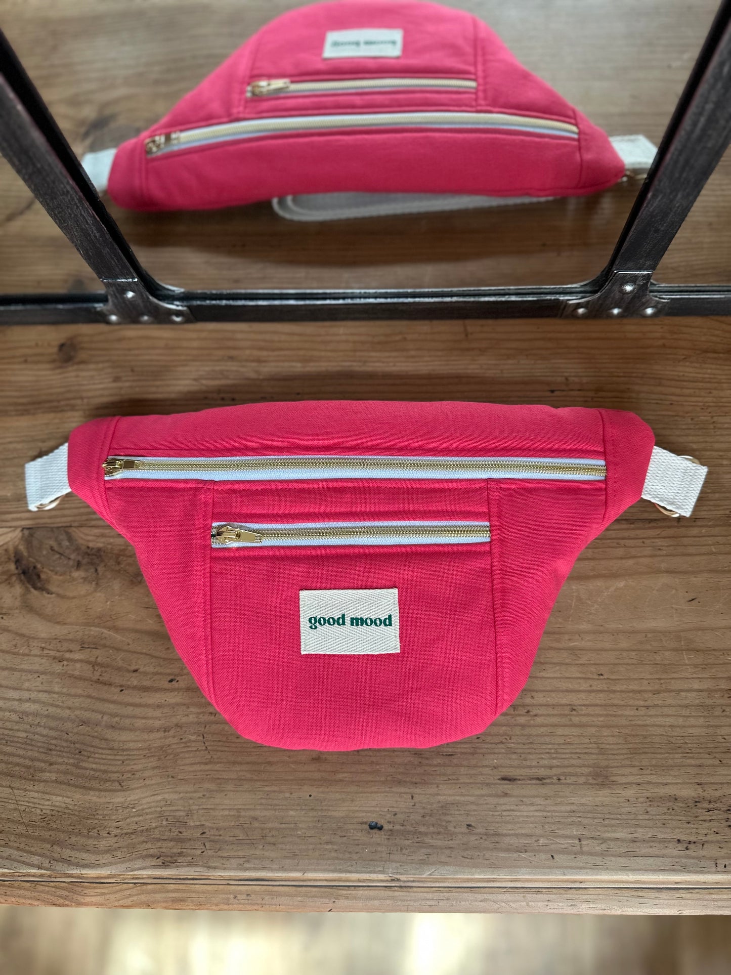 Sac Banane - Happy mood - Rose flashy