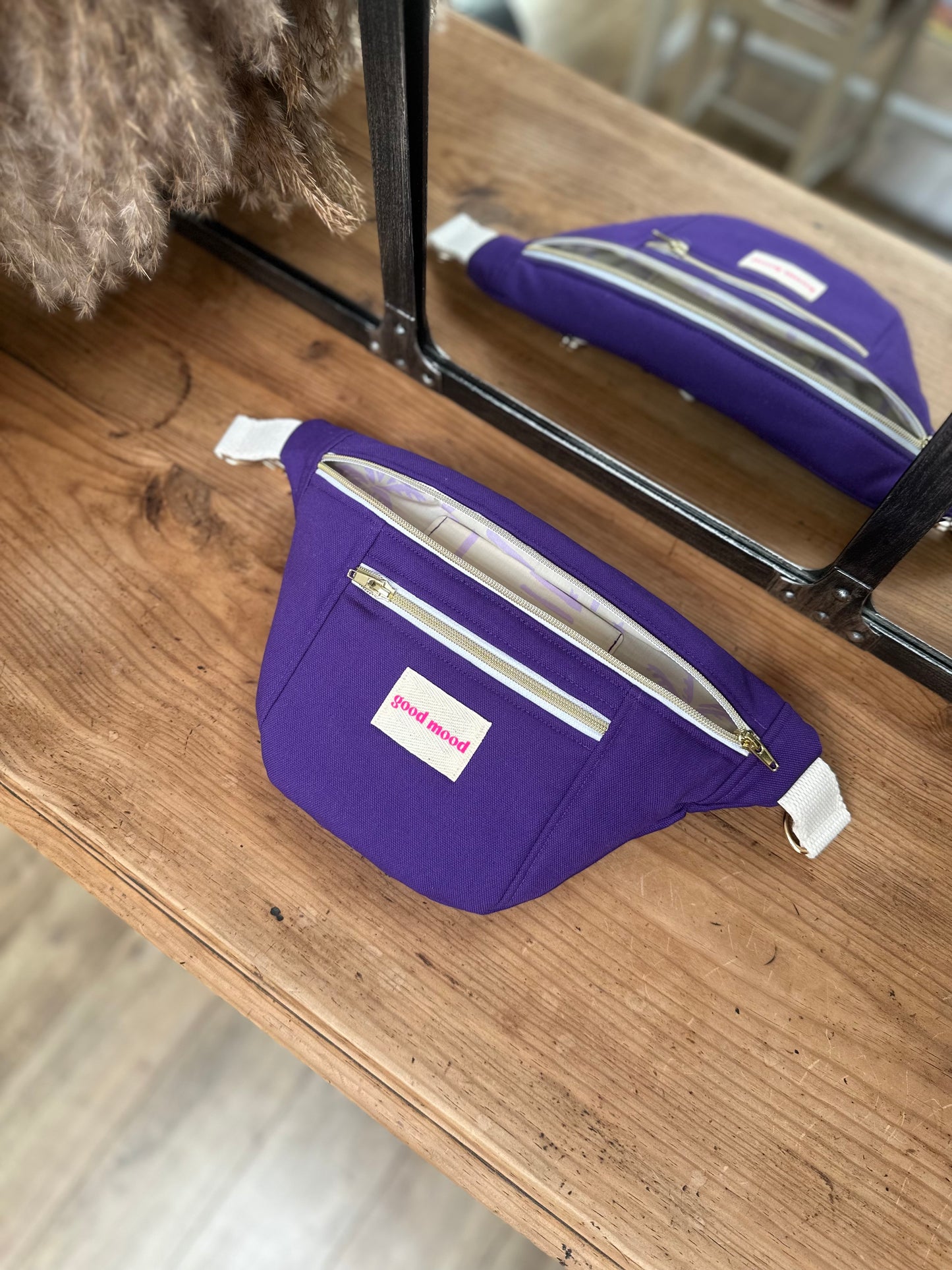 Sac Banane - Happy Mood - Violet funky