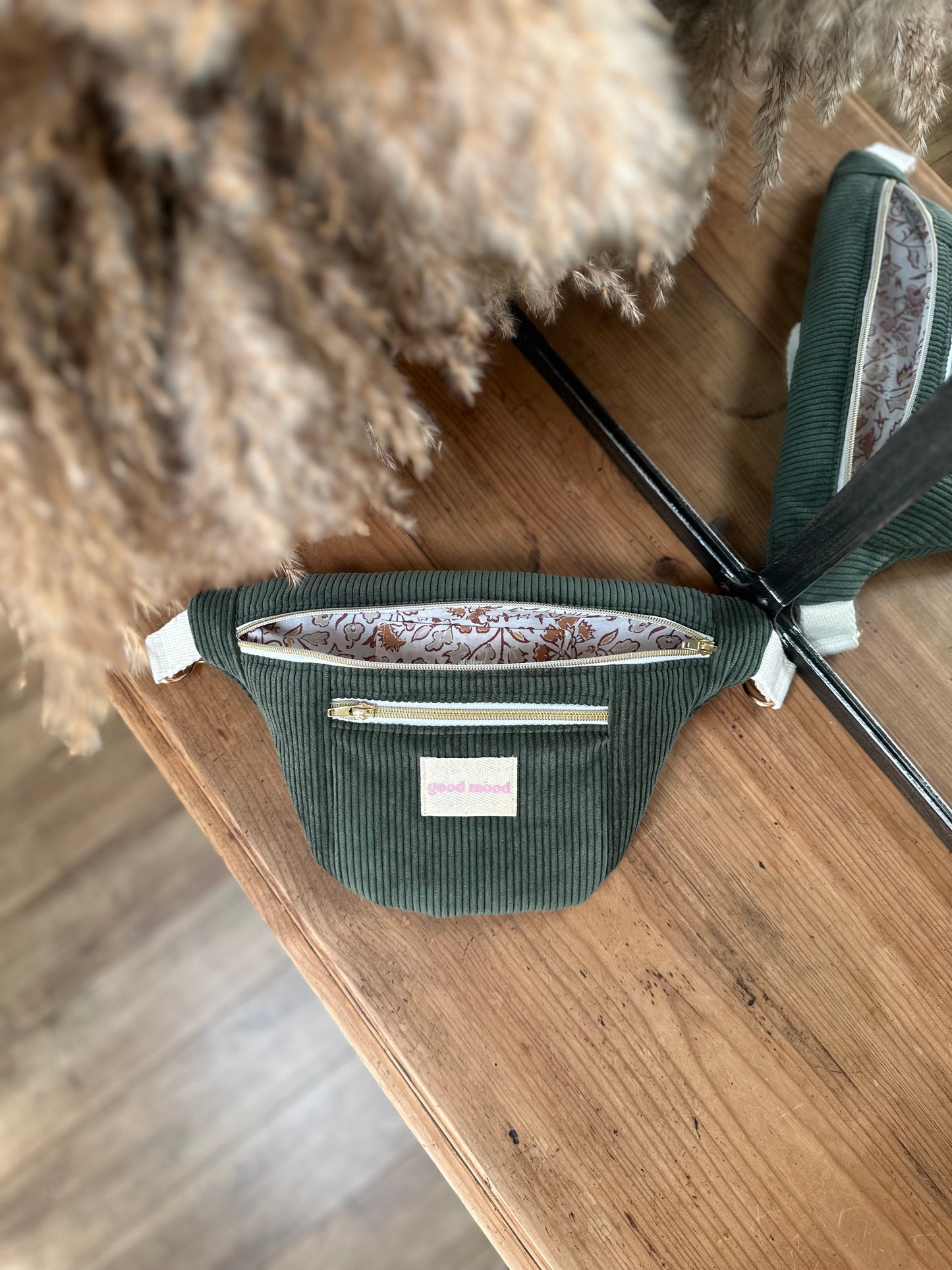 Sac Banane Midi - Velvet Vibe - Personnalisable