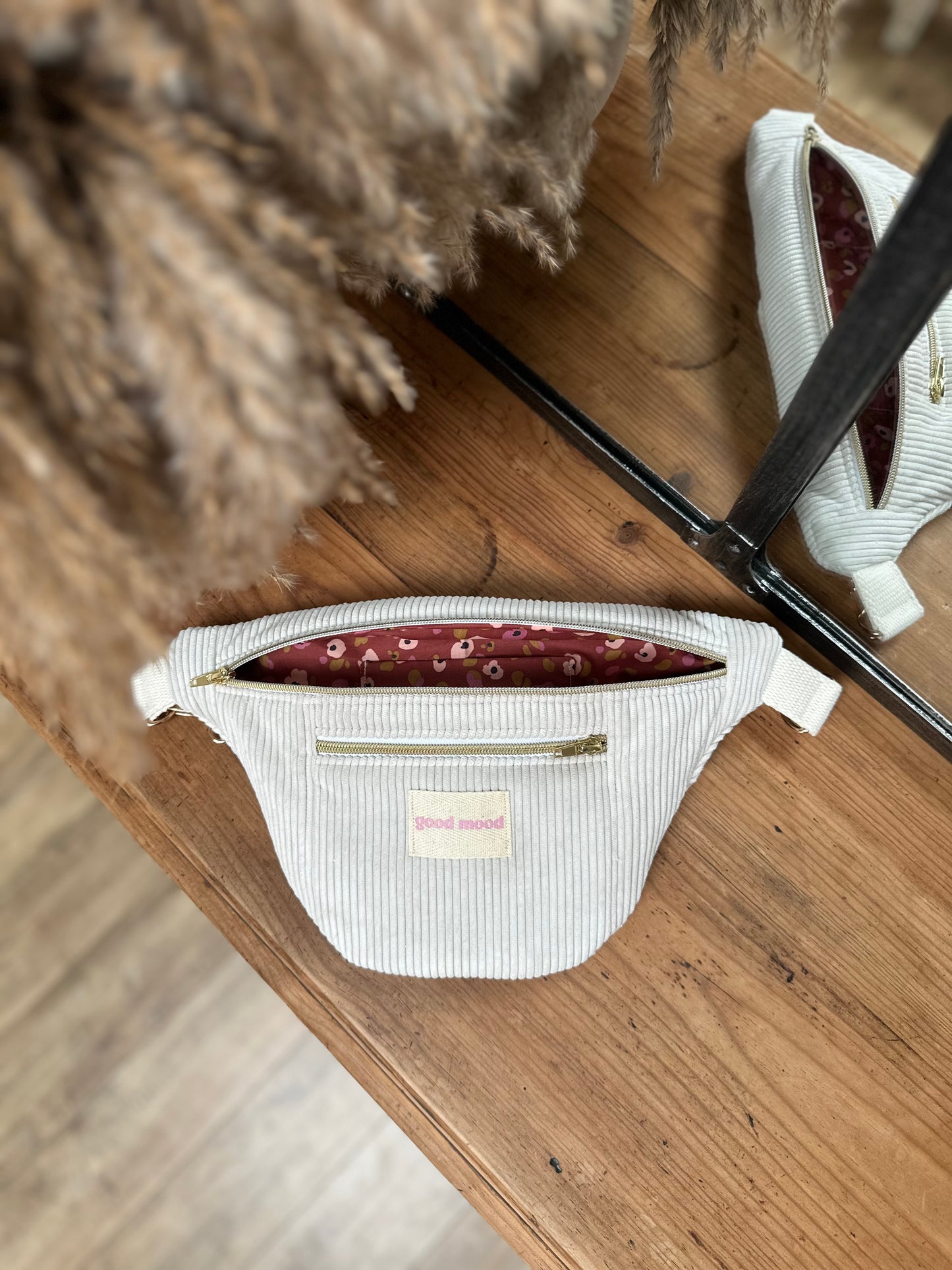 Sac Banane Midi - Velvet Vibe - Personnalisable