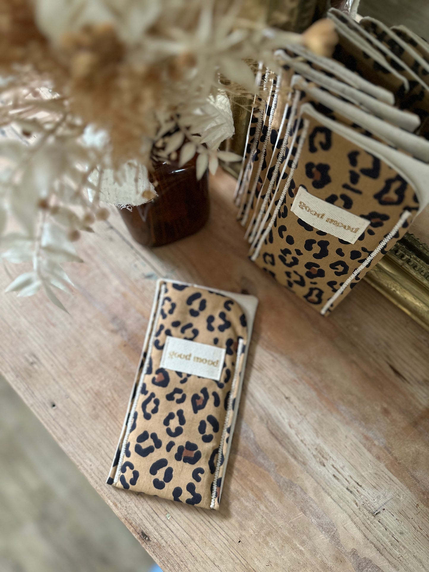 Etui à lunettes - Léo camel