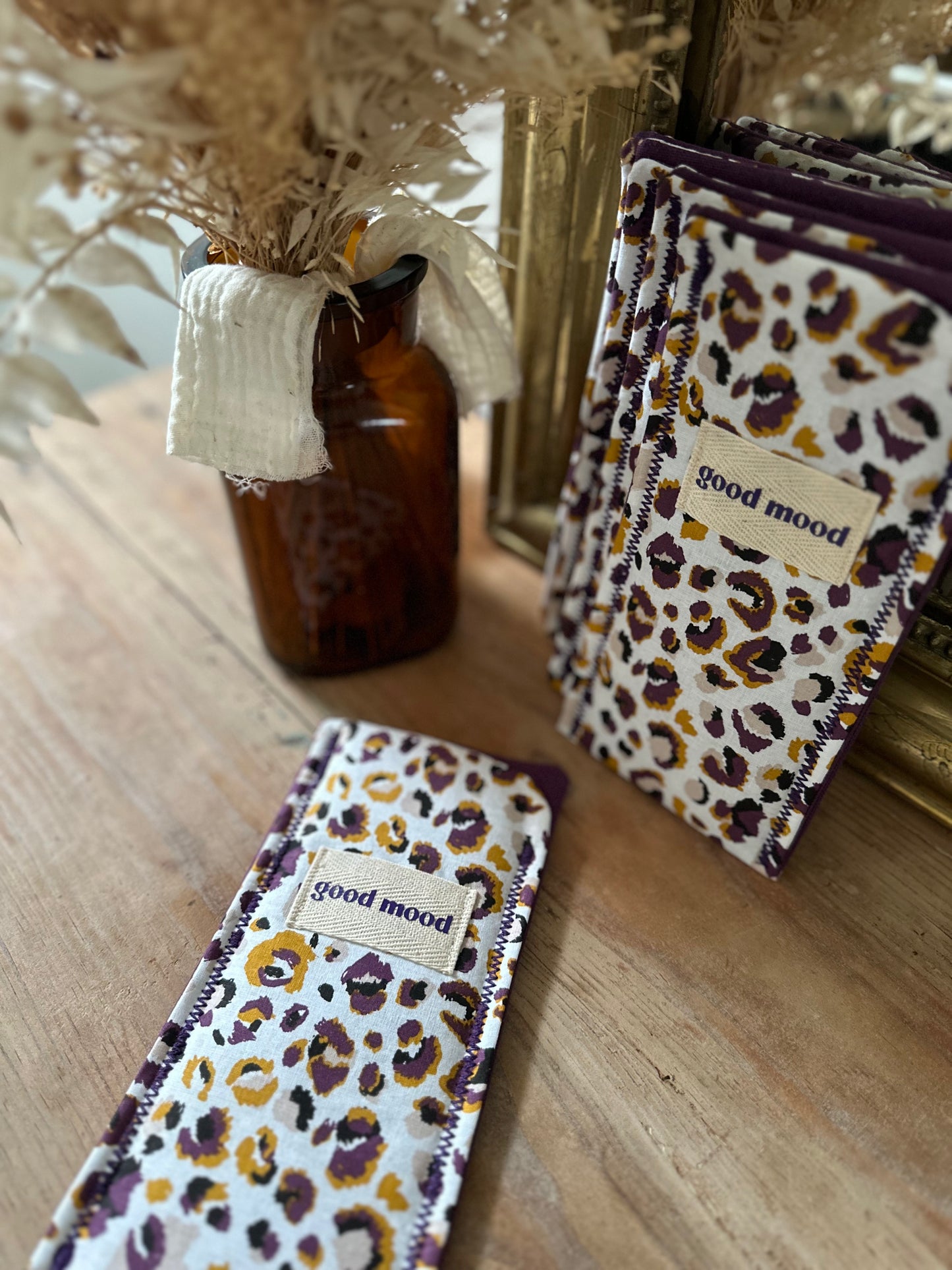 Etui à lunettes - Léo violet