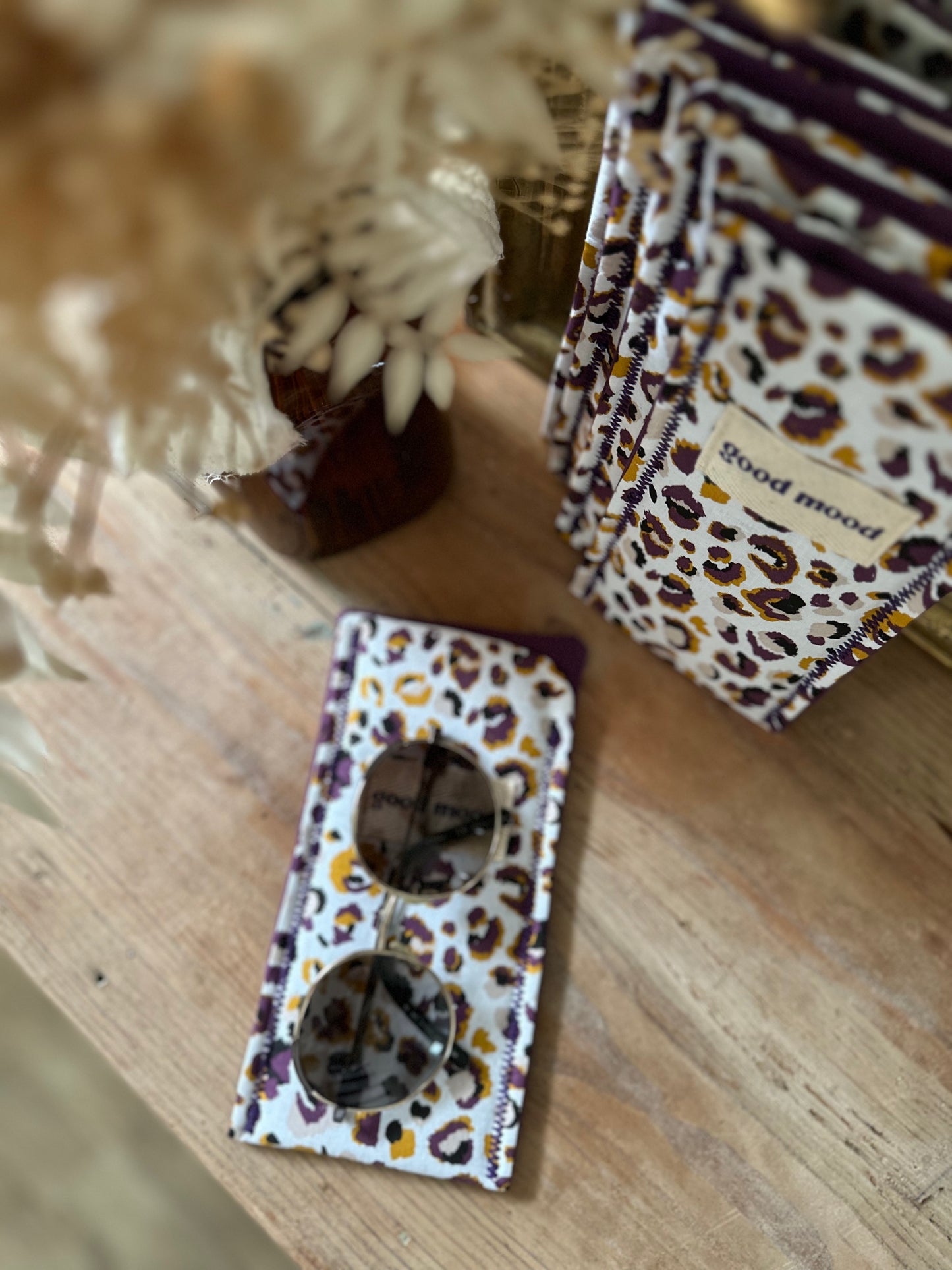 Etui à lunettes - Léo violet