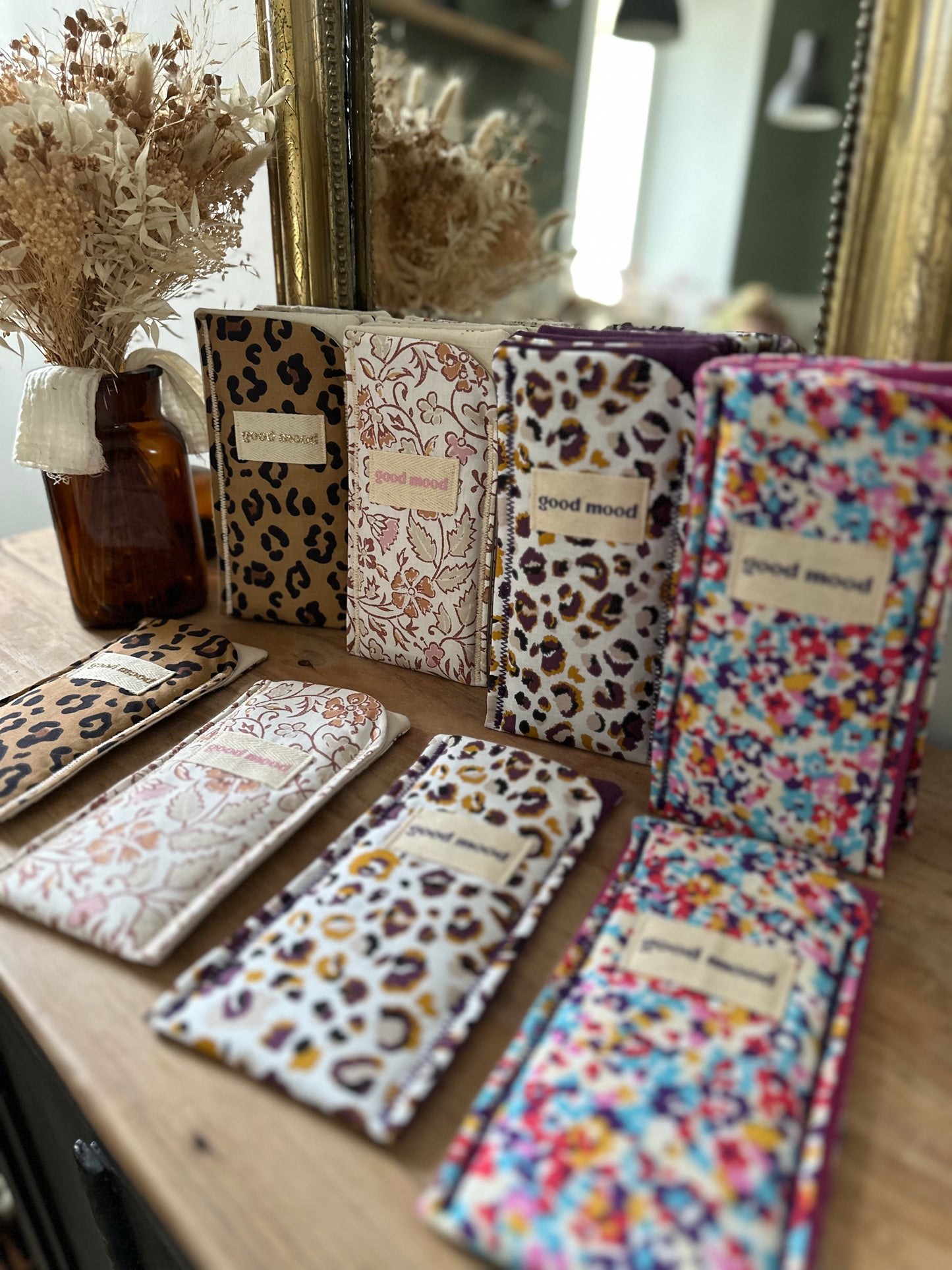 Etui à lunettes - Léo camel