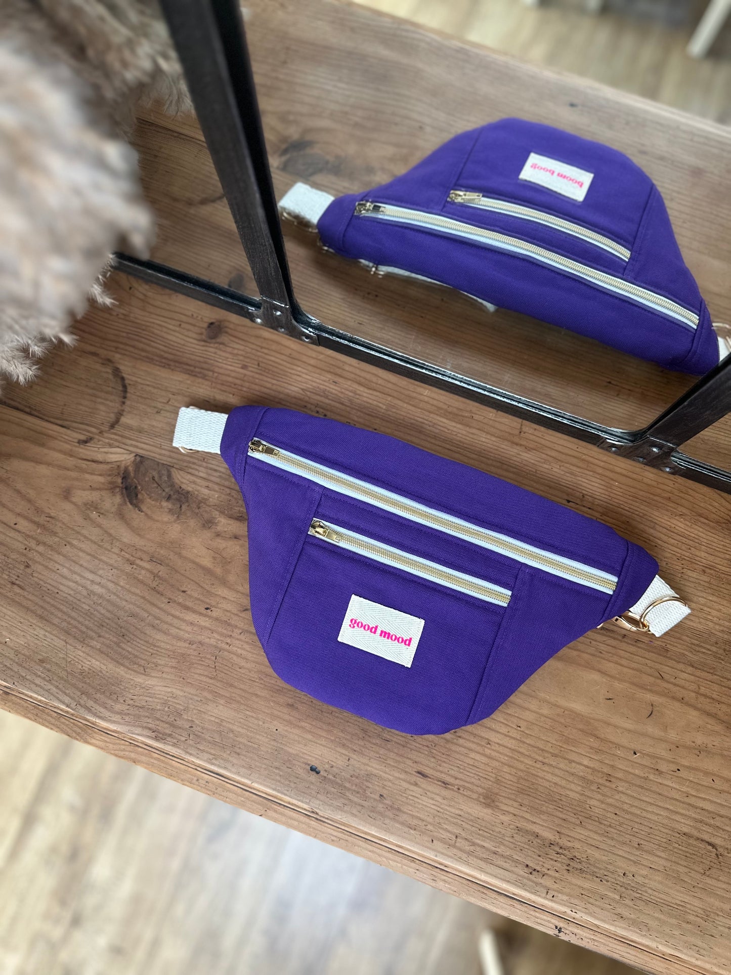 Sac Banane - Happy Mood - Violet funky