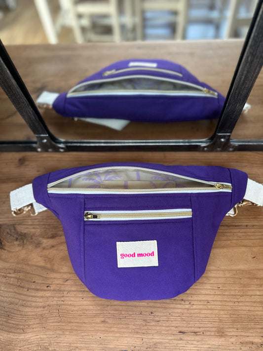 Sac Banane - Happy Mood - Violet funky